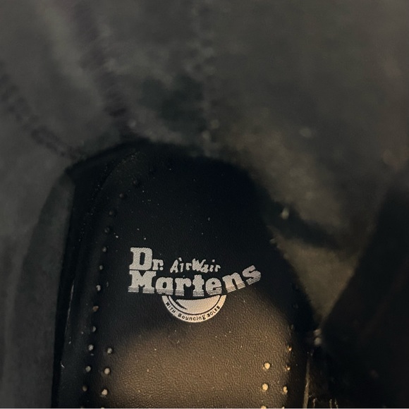 Dr. Martens Polished Black Jadon Platform Boots L8M7 - Picture 9 of 11